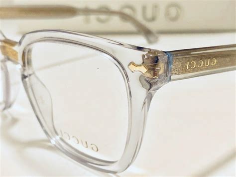 clear designer glasses gucci|gucci clear prescription glasses.